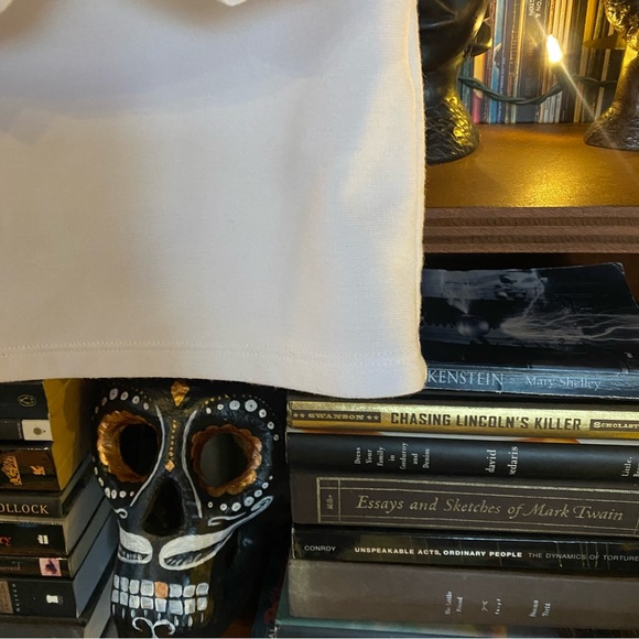 Zara Ruffle Off Shoulder White Crop Top size small - Picture 3 of 5